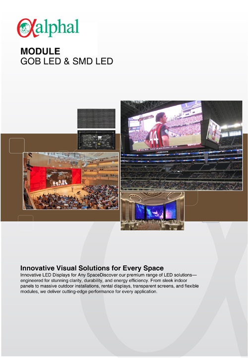 MODULE GOB LED & SMD LED